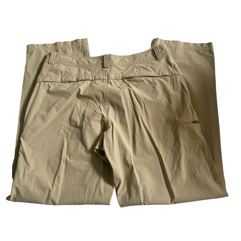 EMS EASTERN MOPUNTAIN SPORTS TAN HIKING CARGO PANTS W POCKETS 34X32 - Picture 2 of 8
